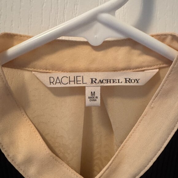 Rachel Roy tuxedo style blouse - Picture 2 of 5